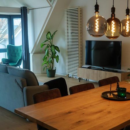 Amao-Green I 90Qm I Penthouse Maisonette Mit Rooftop I City Center I King-Size Betten Lahr  Dış mekan fotoğraf