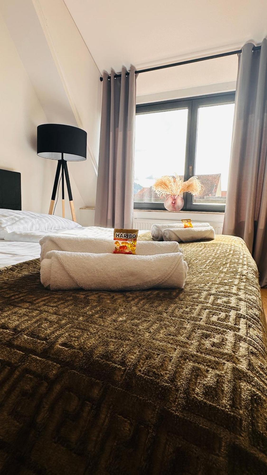 Amao-Green I 90Qm I Penthouse Maisonette Mit Rooftop I City Center I King-Size Betten Lahr  Dış mekan fotoğraf
